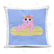 Krissy Mast | Summer Pool Float Cat