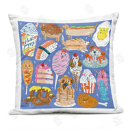 Krissy Mast | Dog Foods Puzzle Illustration