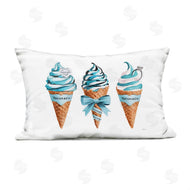 Amanda Greenwood | Blue Glam Ice Cream Cones