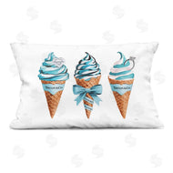 Amanda Greenwood | Blue Glam Ice Cream Cones