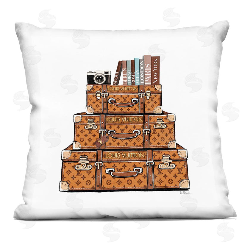 Amanda Greenwood | Trendy Stacked Luggages