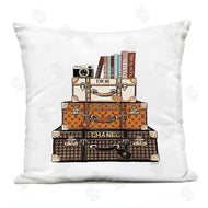 Amanda Greenwood | Stacked Glam Suitcases