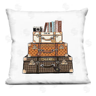 Amanda Greenwood | Stacked Glam Suitcases