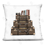 Amanda Greenwood | Piled Luxury Suitcases