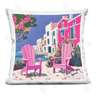 Annabelle Hall | Beach Chair Meetup in Pink