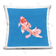 Yvette St. Amant | Blue Vibrant Koi Fish