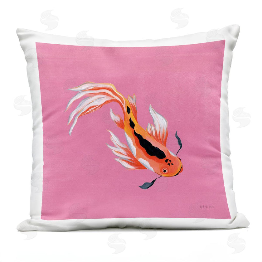 Yvette St. Amant | Pink Vibrant Koi Fish