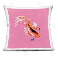 Yvette St. Amant | Pink Vibrant Koi Fish