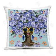 Yvette St. Amant | Sunning In Blue Florals