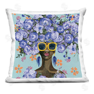 Yvette St. Amant | Sunning In Blue Florals