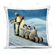 Lucia Heffernan | Sleigh Ride Snowy Penguins