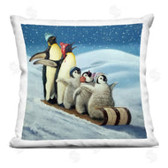 Lucia Heffernan | Sleigh Ride Snowy Penguins