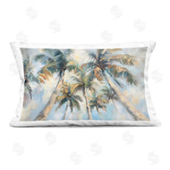 Ramona Murdock | Swaying Palms with Soft Clouds