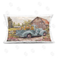 Nina Blue | Vintage Truck with Mum Flowers
