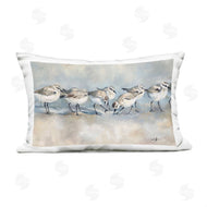 Ramona Murdock | Shore Birds Lineup on Beach