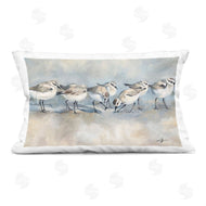 Ramona Murdock | Shore Birds Lineup on Beach
