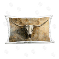 Nina Blue | Vintage Cow Skull Rustic