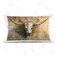 Nina Blue | Vintage Cow Skull Rustic
