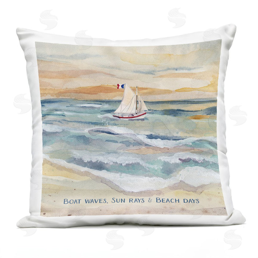 Audrey Jeanne Roberts | Boat Waves Sun Rays Beach Days