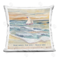 Audrey Jeanne Roberts | Boat Waves Sun Rays Beach Days