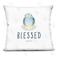 Blue Chair Blessing | Blessed Cute Smiling Bird