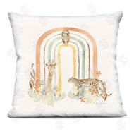 Audrey Jeanne Roberts | Jungle Animals Soft Rainbow