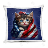 Jim Baldwin | Patriotic Kitten Flag