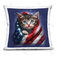 Jim Baldwin | Patriotic Kitten Flag