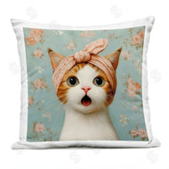 Jim Baldwin | Cat with Pink Bandana