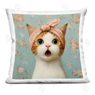 Jim Baldwin | Cat with Pink Bandana