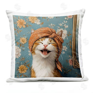 Jim Baldwin | Laughing Cat with Headband