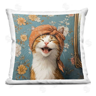 Jim Baldwin | Laughing Cat with Headband