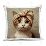Jim Baldwin | Cat with Fashionable Turban