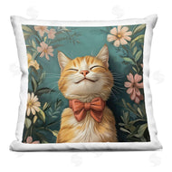 Jim Baldwin | Happy Cat Surrounded with Daisies
