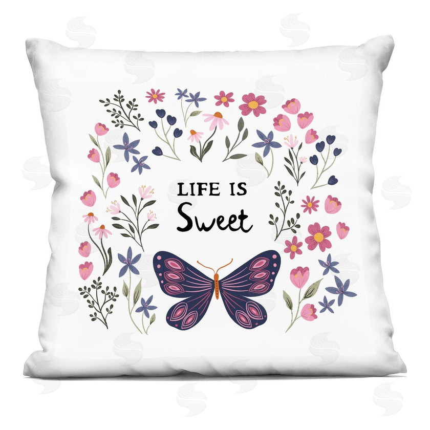 JJ Design House LLC | Life Is Sweet Floral Butterfly