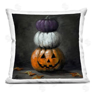 Lindsay Kivi Fine Art | Vintage Halloween Pumpkin Stack