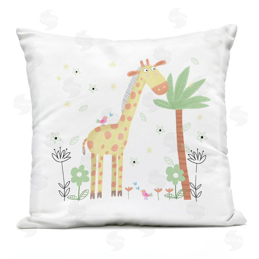 Carla Daly | Floral Baby Giraffe Illustration
