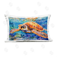 LSR Design Studio | Brown Sea Turtle Under Surface