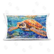 LSR Design Studio | Brown Sea Turtle Under Surface