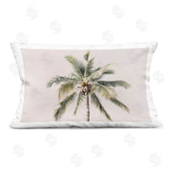 Sisi and Seb | Palm Tree Underside on Pink