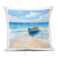 LSR Design Studio | Beach Boat Tied on Shore