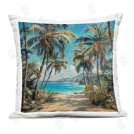 Creative Studio | Beach Pathway Palm Reflections