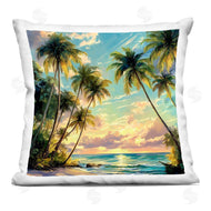 Creative Studio | Sunset On The Beach Palms