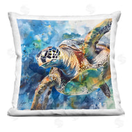 Creative Studio | Watercolor Splatter Sea Turtle