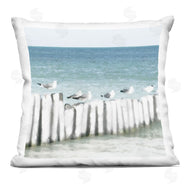 Noah Bay | Gulls Waiting Beach Scene