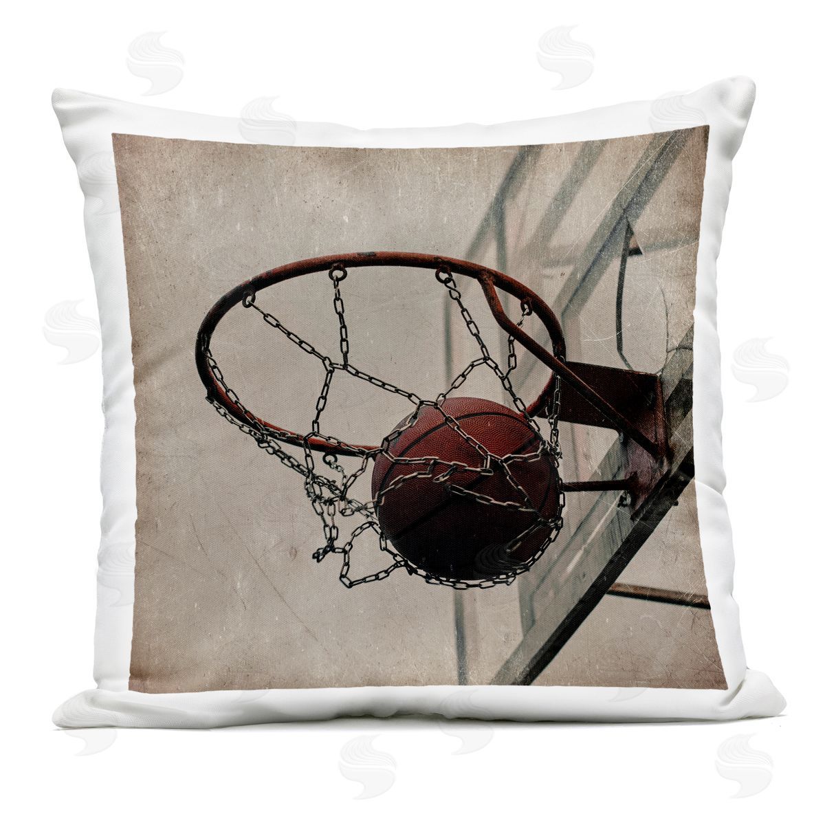 Kim Allen Be The Ball Basketball Outdoor Printed Pillow