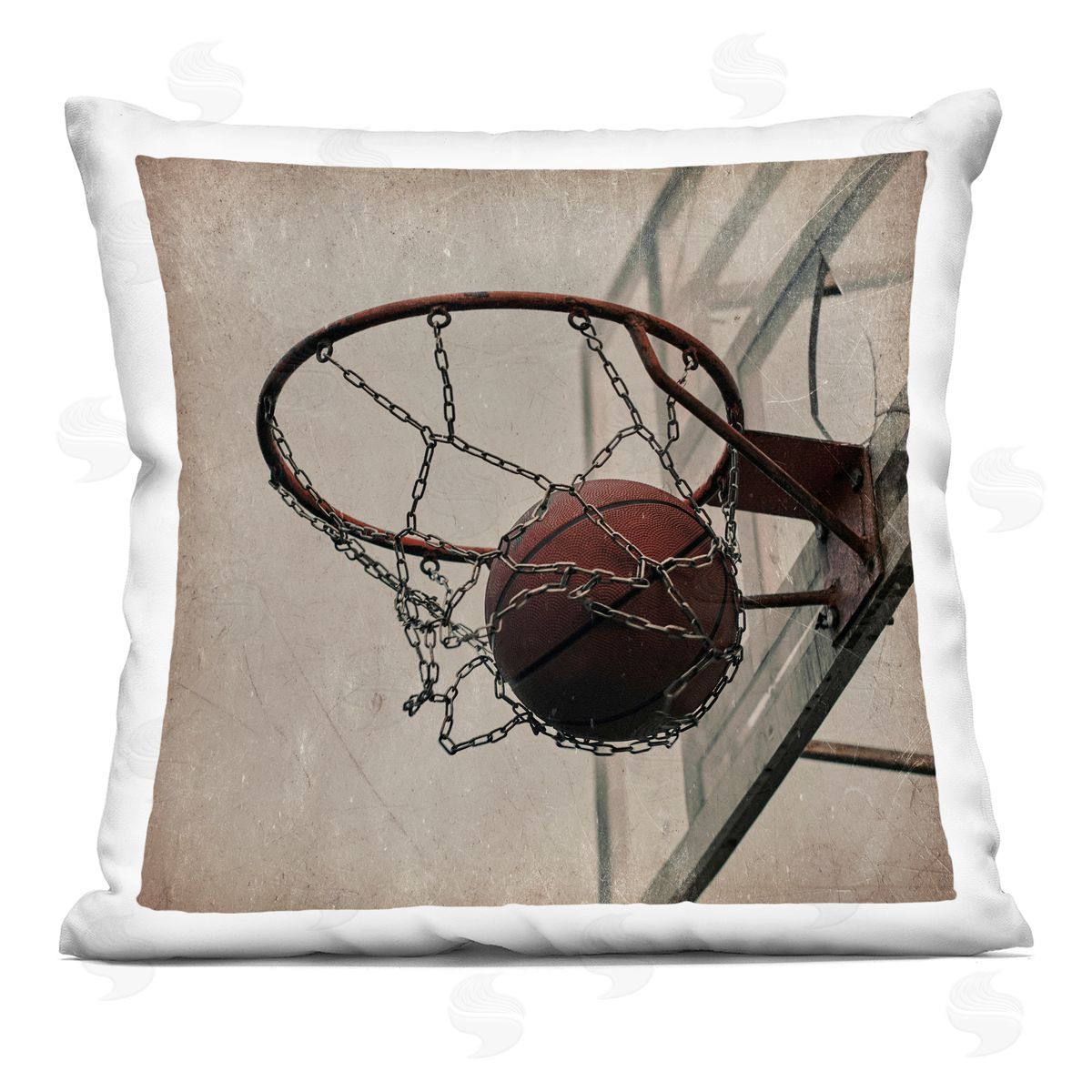 Kim Allen Be The Ball Basketball Indoor Printed Pillow Art