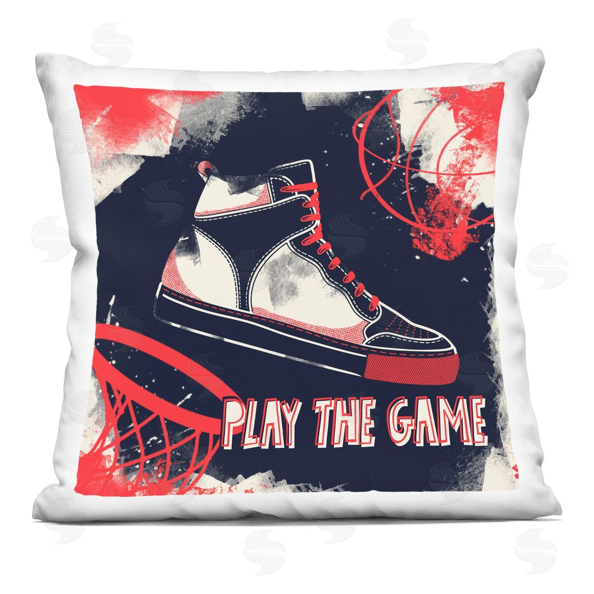 Marcus Prime Play The Game Urban Graffiti Indoor Printed Pillow Art