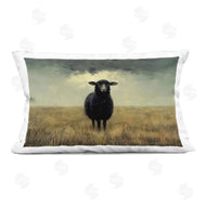 Arlington Prints | Black Sheep in Field