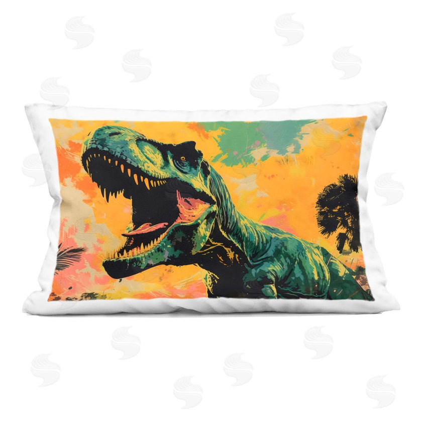 Creative Studio | Roaring Dinosaur At Sunset